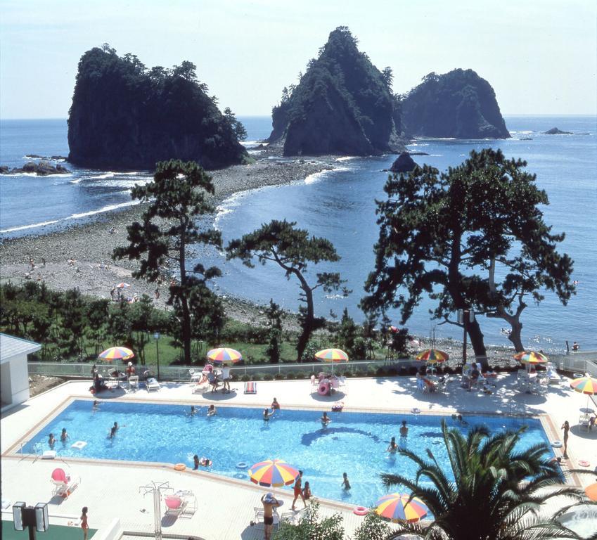 堂ヶ島温泉ホテル 西伊豆町 エクステリア 写真