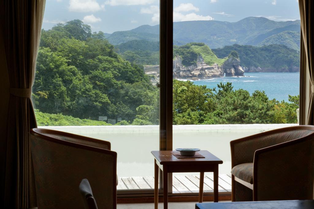 堂ヶ島温泉ホテル 西伊豆町 エクステリア 写真